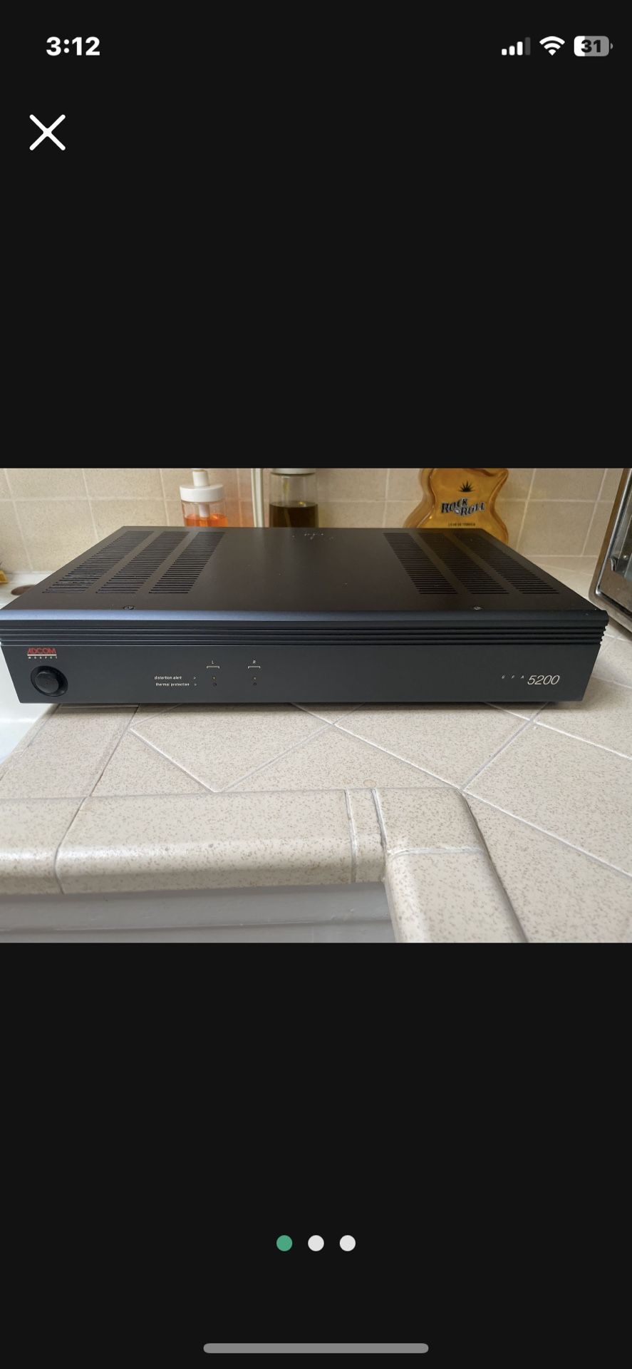Adcom GFA 5200 2 Channel Amplifier