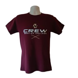 Champion Boston College Eagles Crew men's burgundy short-sleeve t-shirt size S 