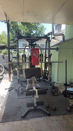 smith machine WEIGHTS NOTT INCLUDED