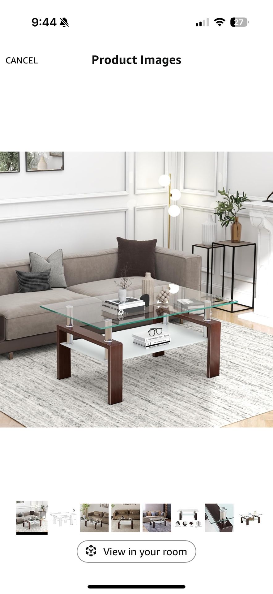 Glass Coffee Table