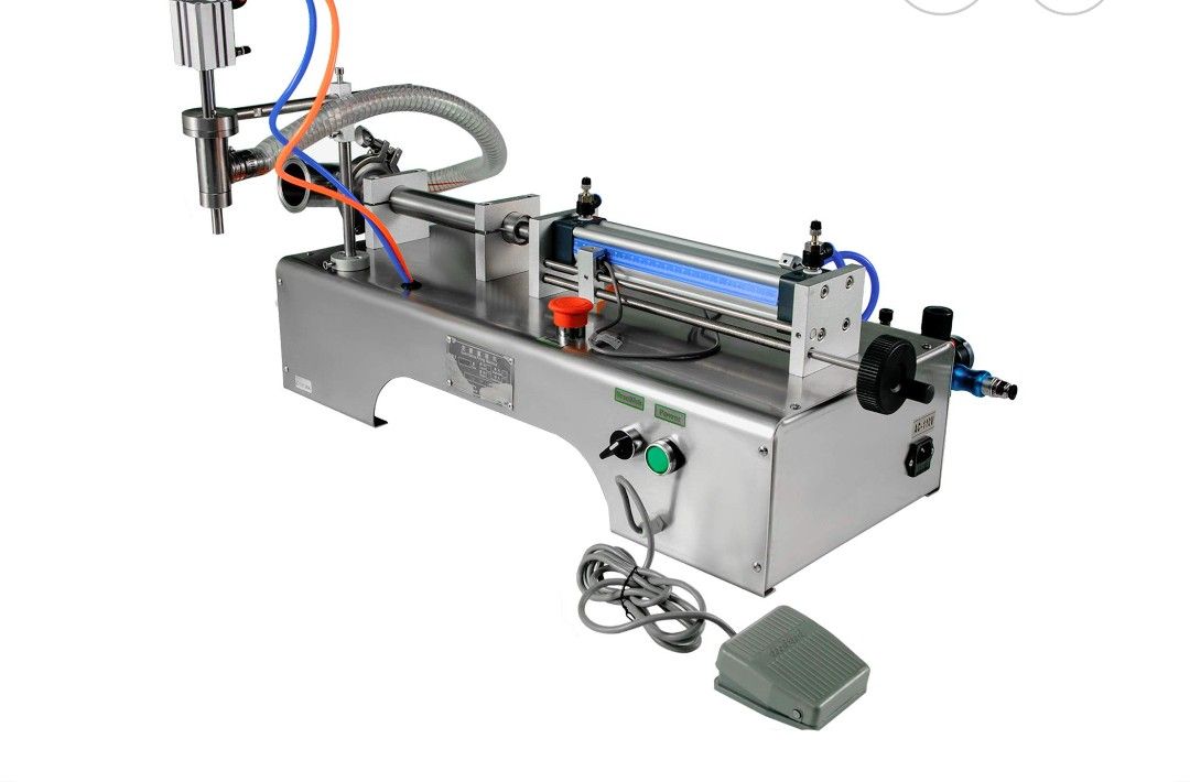 New VEVOR Horizontal Pneumatic Liquid Filling Machine 10-300ml