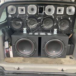Sound System Bass /amps