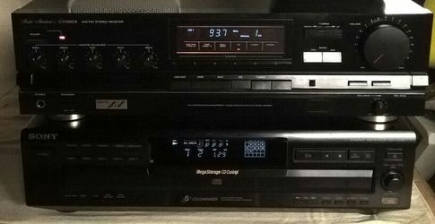 Fisher Reciever w/ Sony 5disc Player