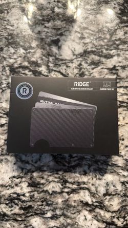Ridge Wallet Carbon Fiber