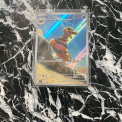 Krokorok 136/86 Black Bolt Holo Illustration Rare