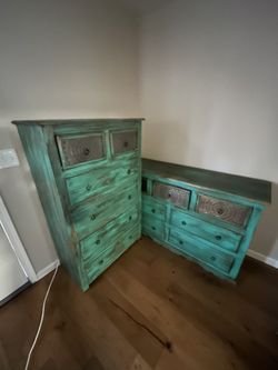 New Mexico Turquoise Dresser