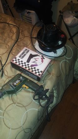 Power drill timing light and buffer for car or truck