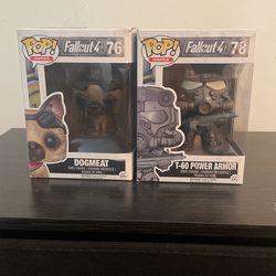 T-60 Power Armor And Dogmeat Funko Pop