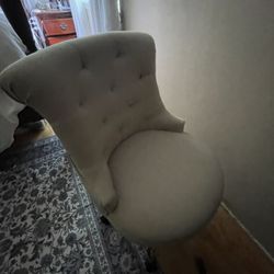 Office Chair Cream colored