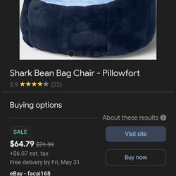 Shark Bean Bag Chair