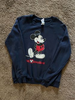 Disney Mickey Mouse navy crewneck