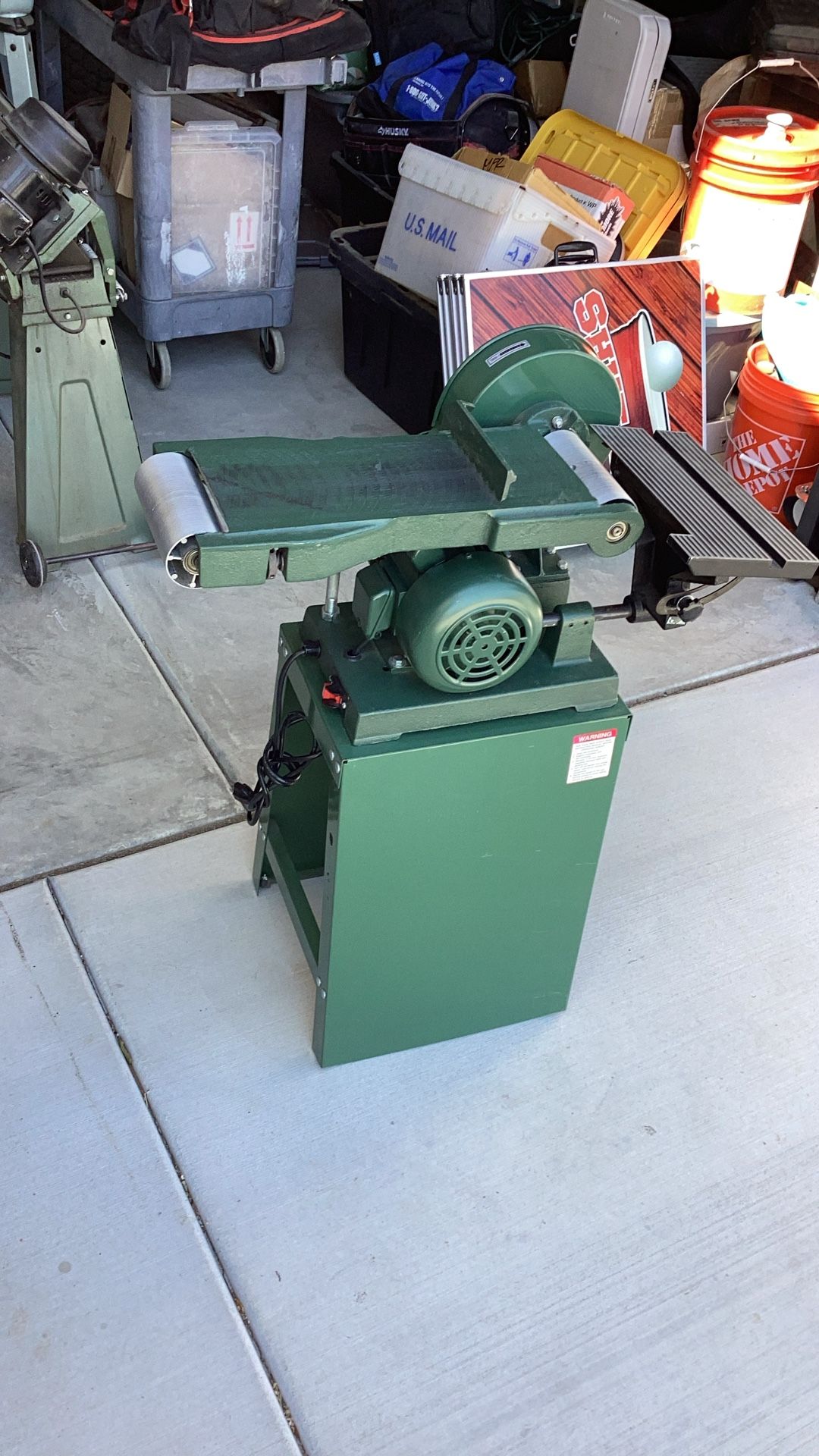 Belt And Disc Sander
