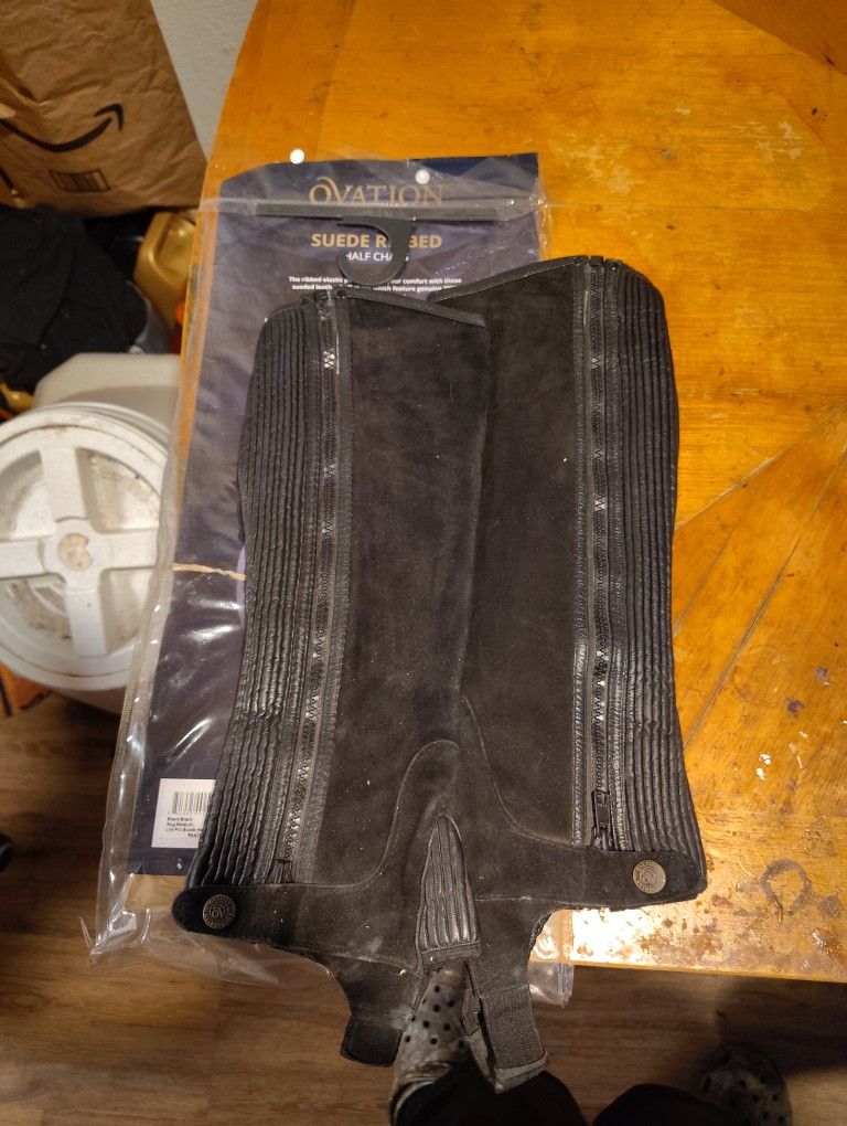 Equestrian Half Chaps/ Horse Riding Boots