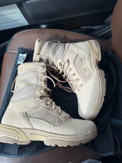 Altama EXOSpeed II Tan Suede Tactical Combat Boots - Men's Size 9W