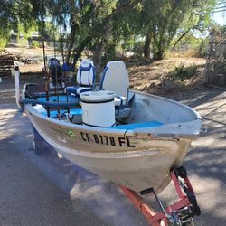 14 Ft Aluminum Fishing Boat 