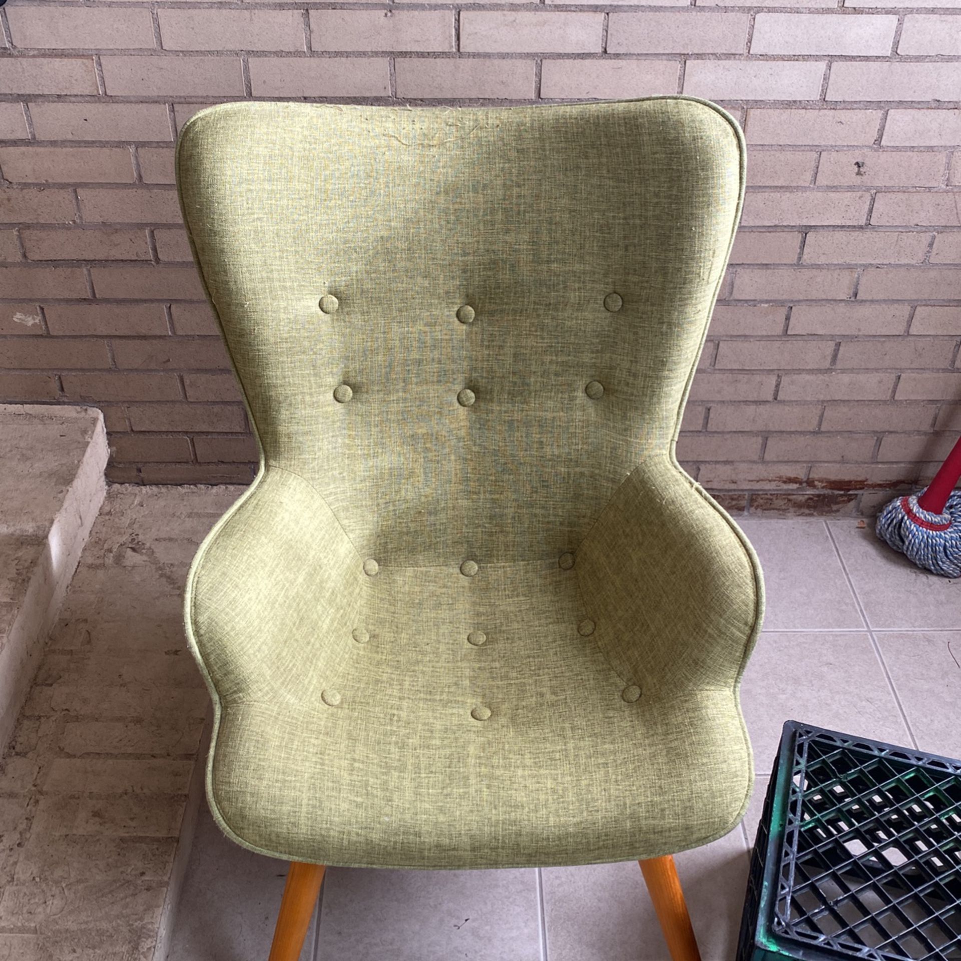 Gorgeous green comfortable chair