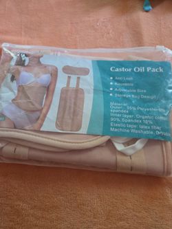 Caster oil pack