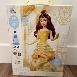 Princess Belle Beauty And The Beast Doll Playset Unopened