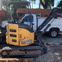 John Deere 26G Mini Excavator 