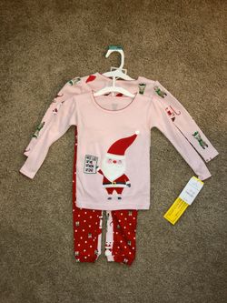 2 christmas pajamas size 18m NEW