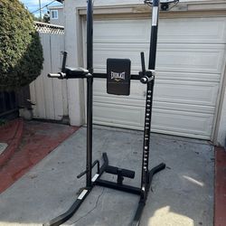 Pull up bar and dip Station