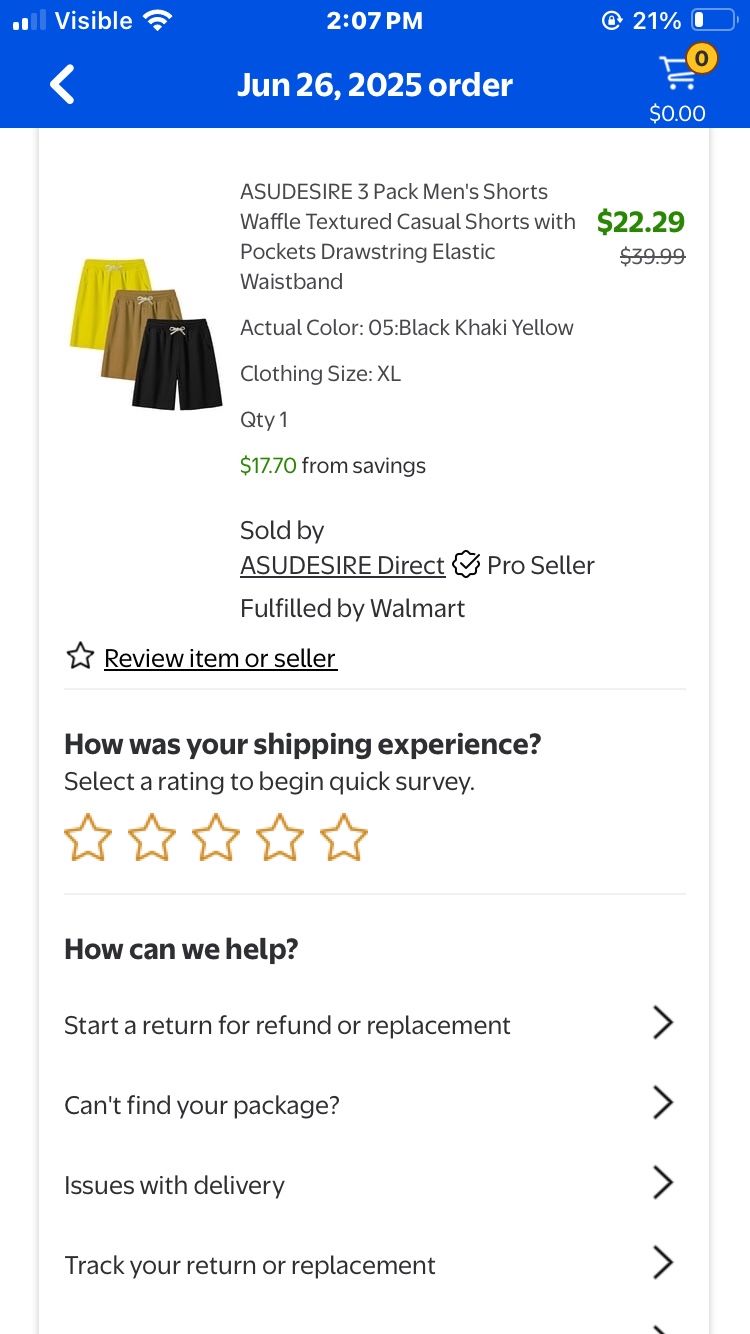 ASUDESIRE 3 Pack Shorts 
