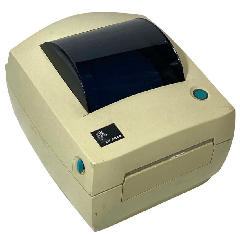 Zebra LP2844 Direct Thermal Label Printer 2003 Shipping Cables 2(contact info removed)0-001