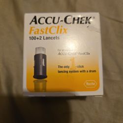 ACCUCHEK FAST CLIX BRAND NEW $20 EACH BOX 