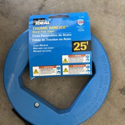 Thumb Winder Steel Fish Tape