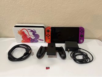 Nintendo Switch OLED Pokemon Scarlet and Violet Edition