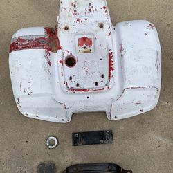 1982 Honda ATC110 seat and rear fender parts