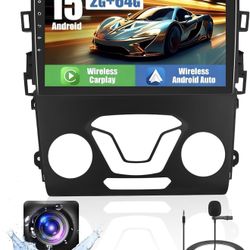 Car Radio Ford Fusion 13-19 CarPlay Android Touchscreen Bluetooth New 