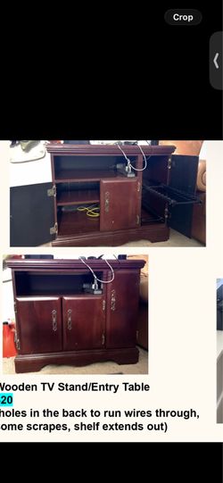 Wooden TV Stand/Entry Table