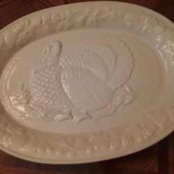 Huge Ceramic Serving Plate In Weeki Wachee Spring Hill