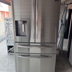 LG Stainless Steel Refrigerator And Freezer