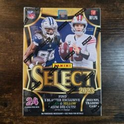 💥🔥NEW SEALED 2023 PANINI SELECT NFL FOOTBALL BLASTER🔥💥