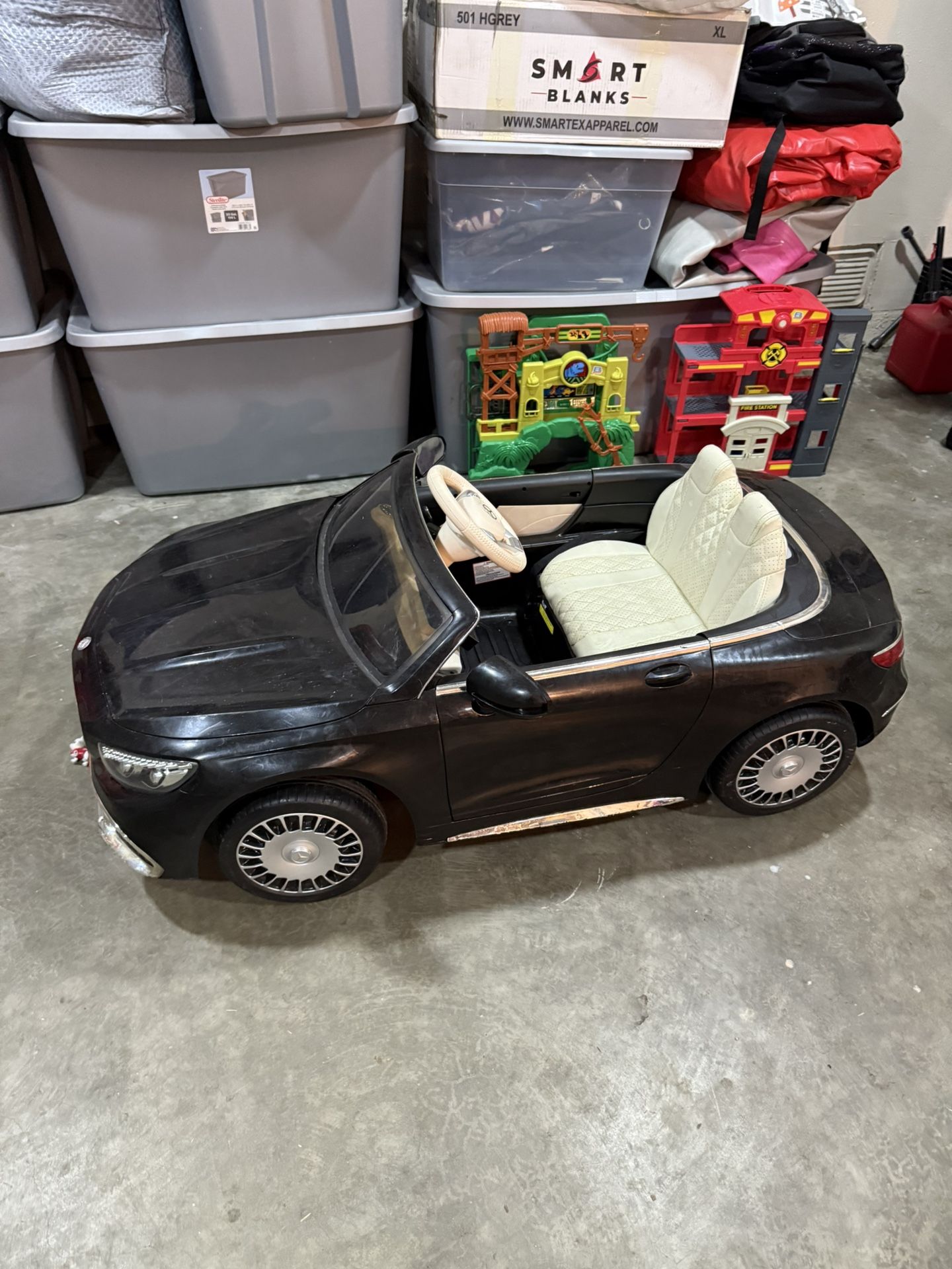 Motorized Kids Mercedes Benz Car