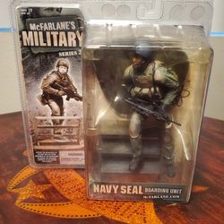 McFarlane Toys Military Series 3 Navy Seal  (2006) Boarding Unit Action Figure