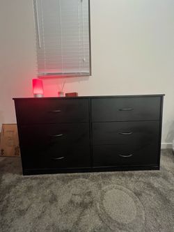 Black dresser
