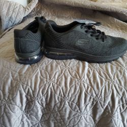Skechers Black Memory Foam Running Shoes New!!!