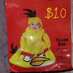 Yellow Angry Birds Baby Costume