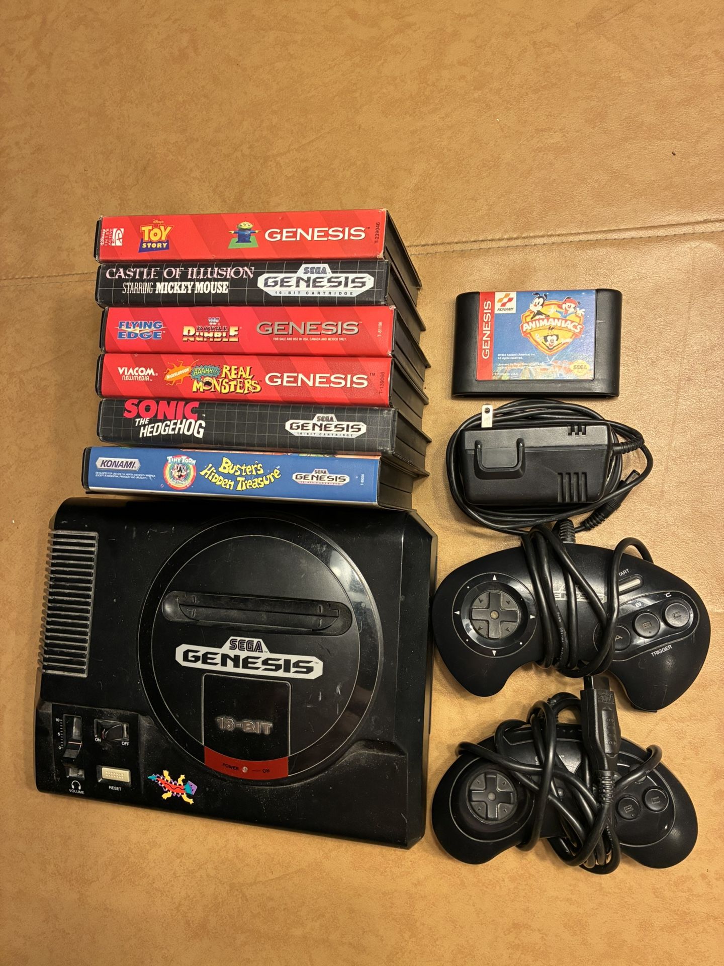 Sega Genesis! With 7 Games.
