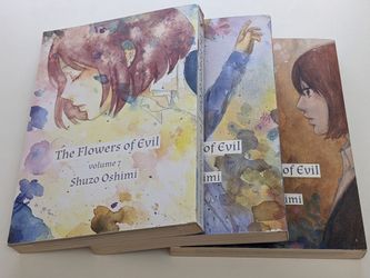 The official English release of The Flowers of Evil or Aku No