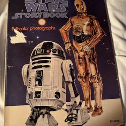 Vintage Large 1978 The Star Wars Storybook
