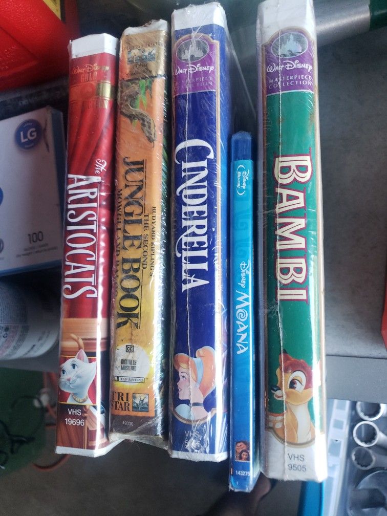 Vhs Unopened Movies