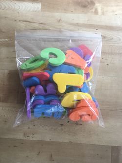 Munchkin Bathtub Letters/Numbers