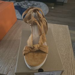 New In Box Wedge Espadrilles