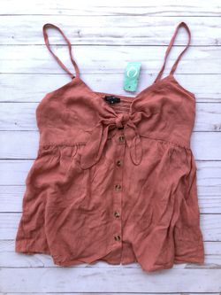Mauve Peplum Cami Top