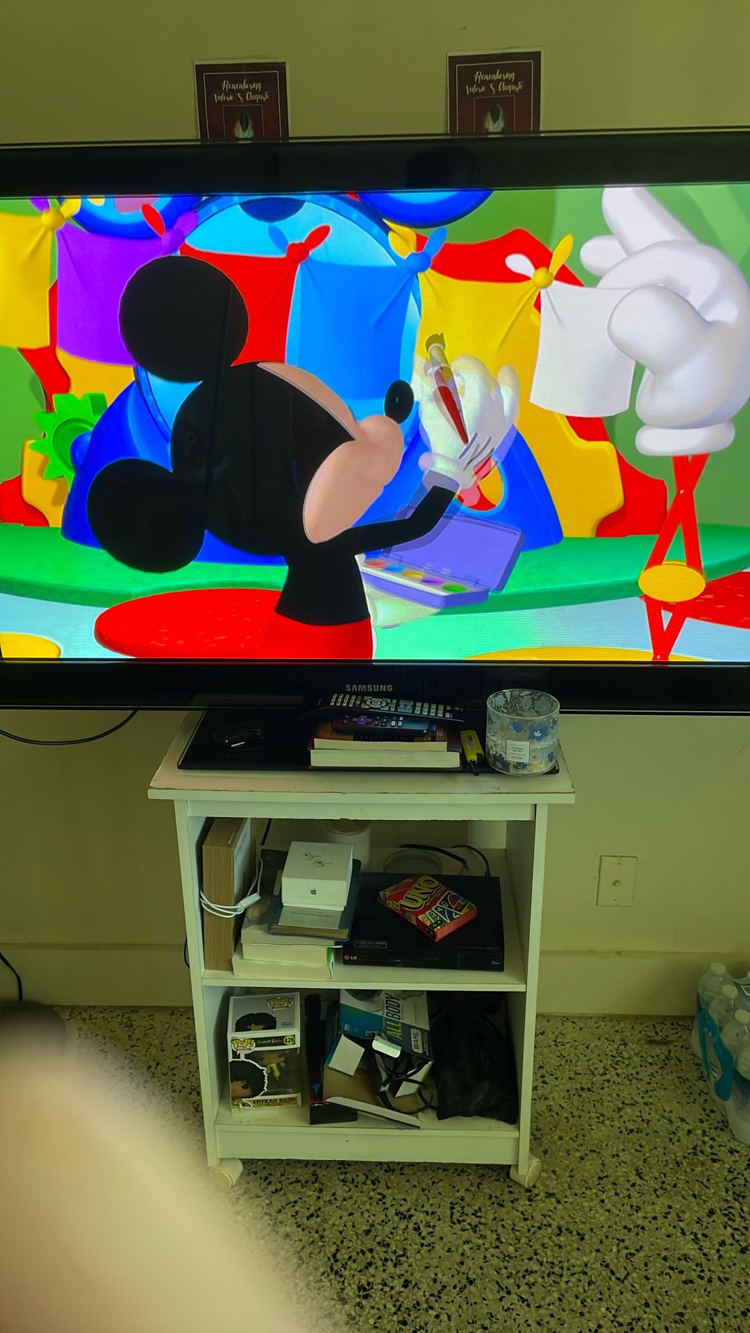Samsung 55inch  Plasma Tv With Remote In Really Good Condition 