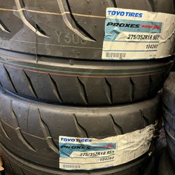 (2) TOYO PROXES R888R  275/35R18 TIRES FOR SALE!!!!!!!!